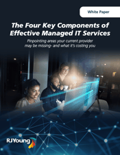 the four effective componants of managed it services