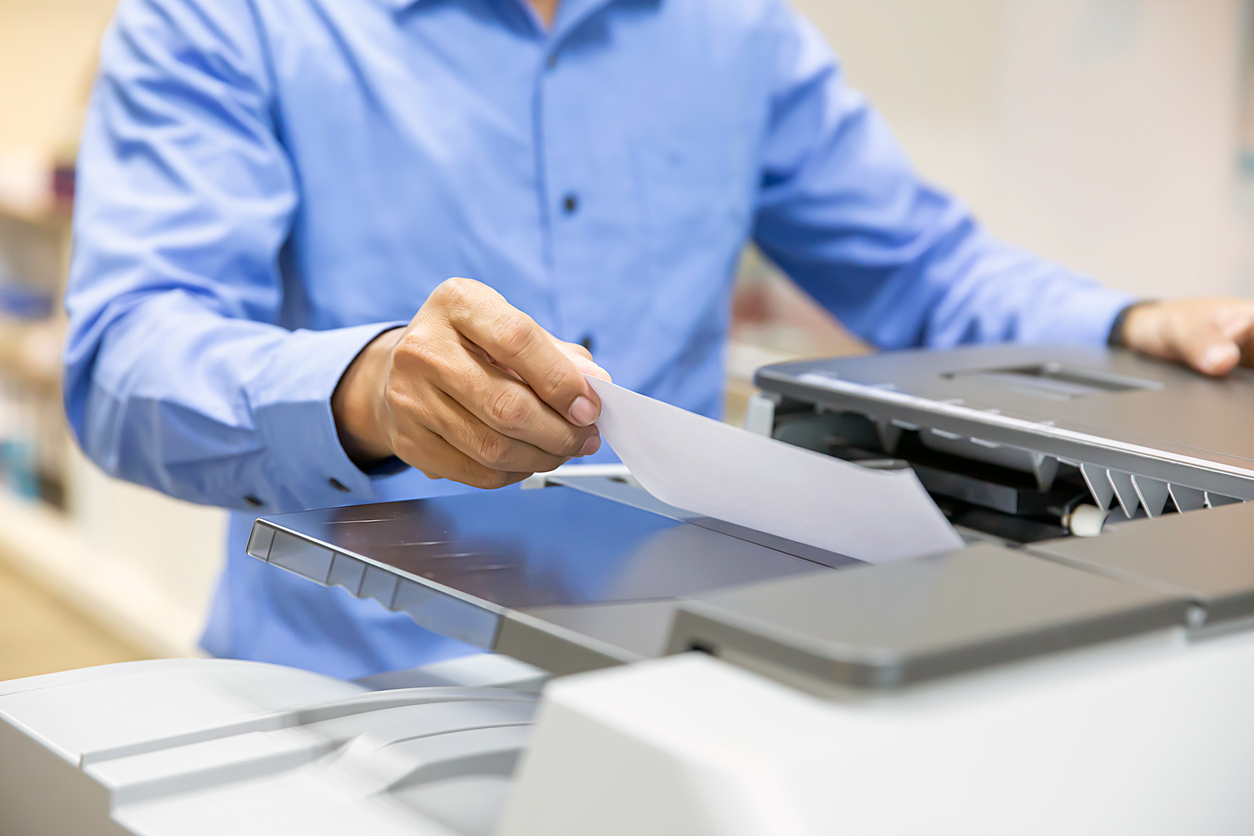 Copier, Scanning, Services - iStock-1188529114